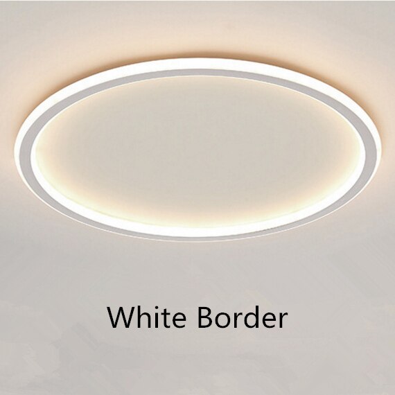 Plafonnier moderne LED en forme d'anneau métallique Marisol