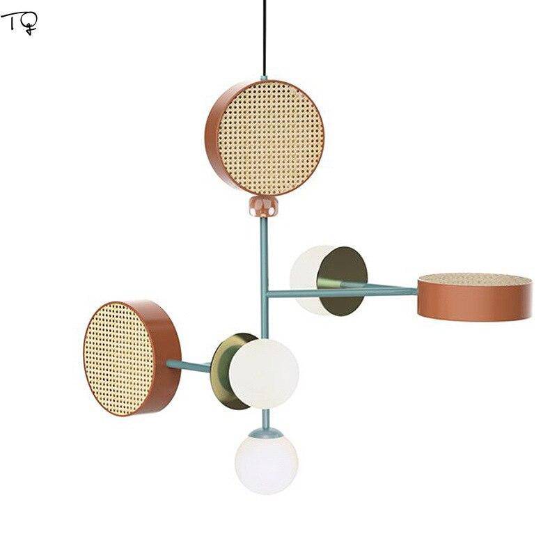 Suspension design à LED avec abat-jour disque en métal coloré