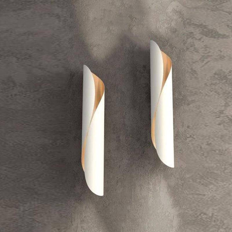 Suspension design LED aux courbes en métal Luxury