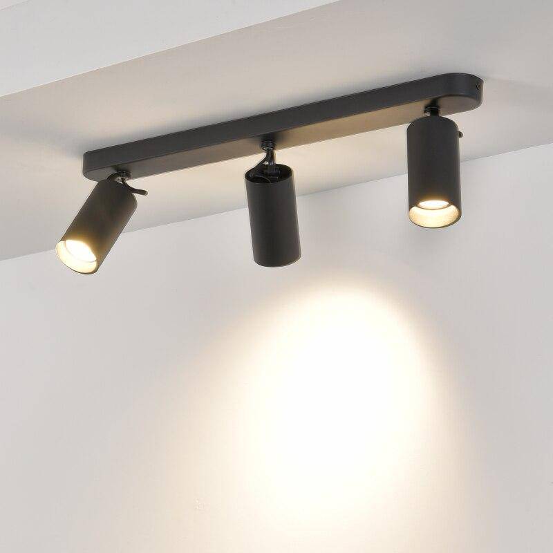 Spot moderne LED rond avec plusieurs cylindres Surface