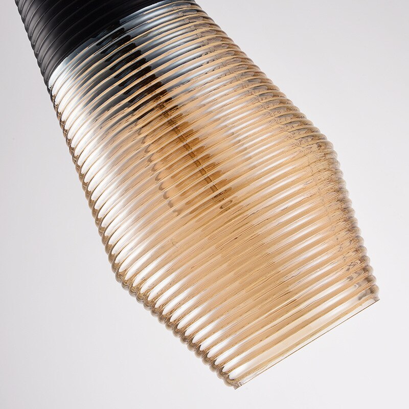 Suspension à LED moderne en verre Dolce