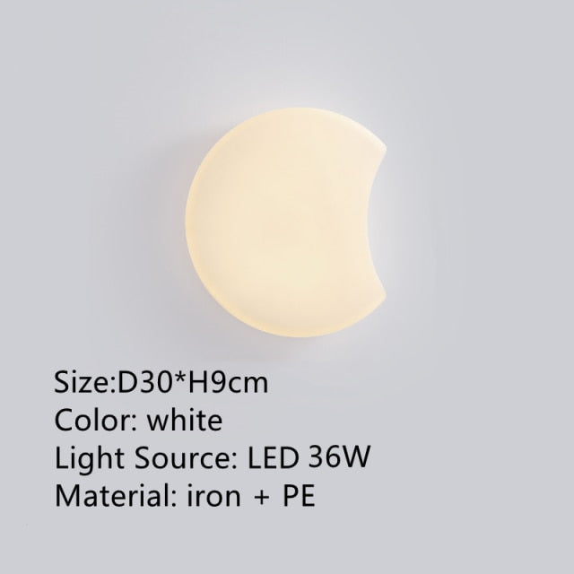 Applique murale moderne LED avec des formes arrondies Yedra