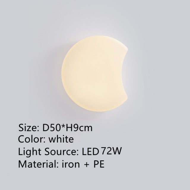 Applique murale moderne LED avec des formes arrondies Yedra