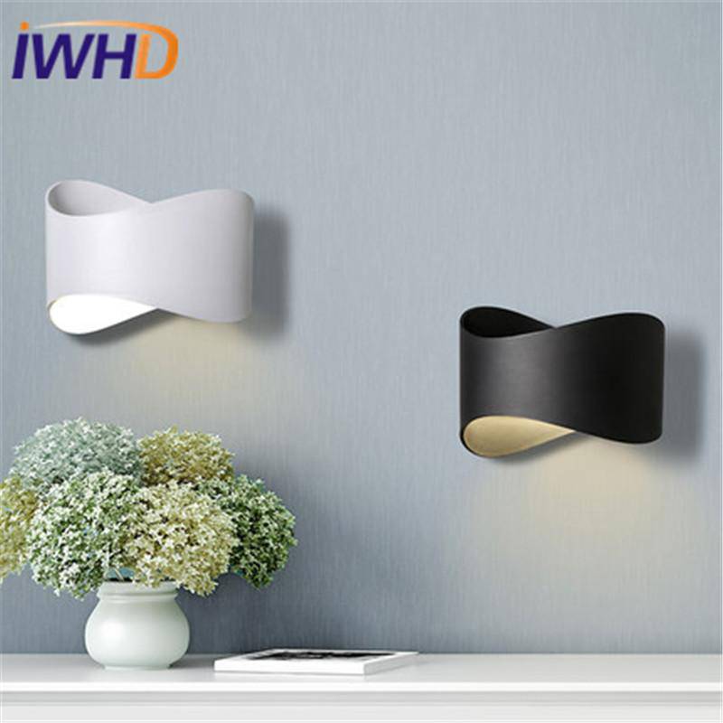 Applique murale LED au design arrondi fashion