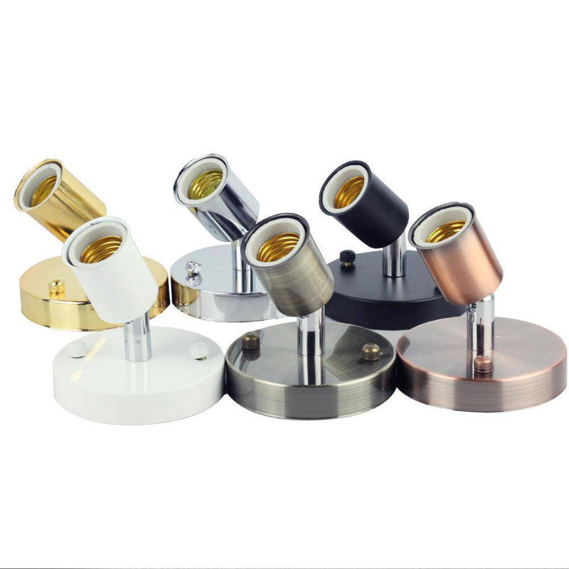 Applique murale simple ajustable de couleur chromée Sconce