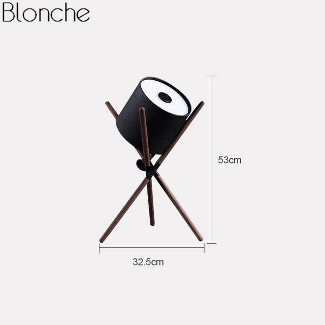 Lampadaire design tripode à LED Nordic