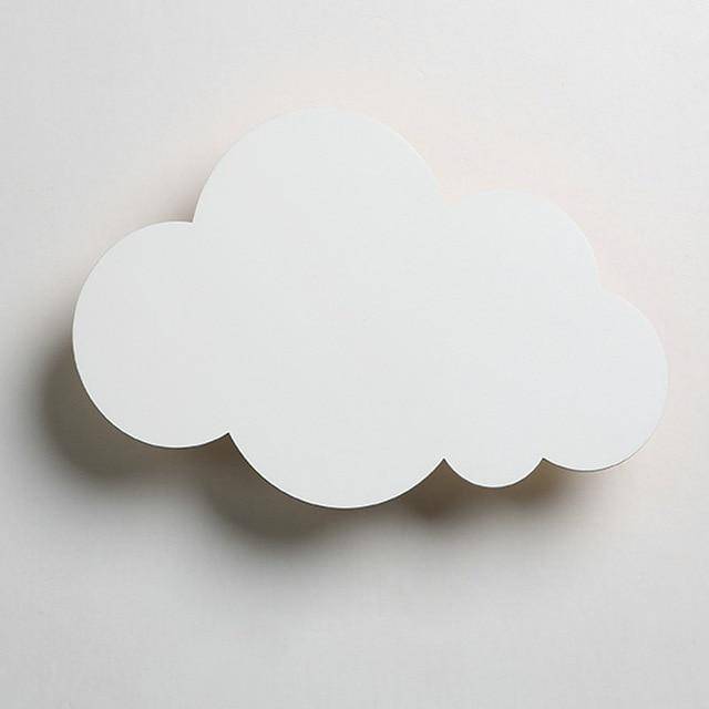 Applique murale enfant à LED nuage coloré