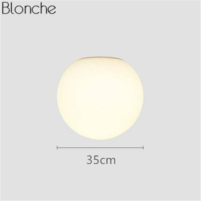 Applique murale LED boule en verre Loft