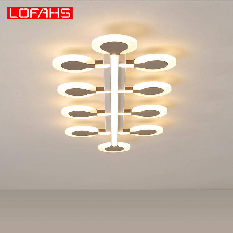 Plafonnier moderne à LED barre à ronds Entrance