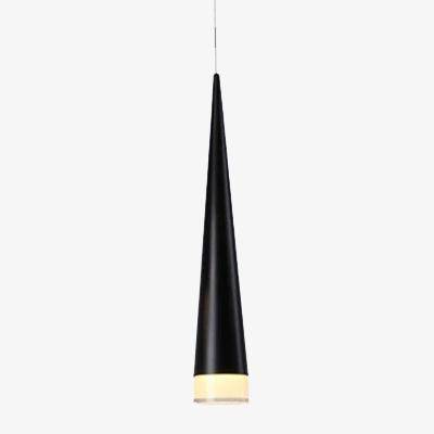 Suspension design long cone à LED Tube