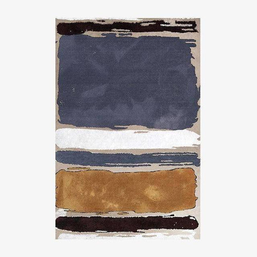 Tapis rectangle vintage artistique