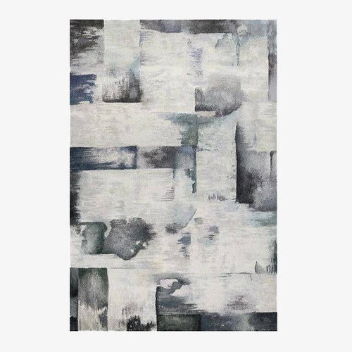 Tapis rectangle vintage gris Creative