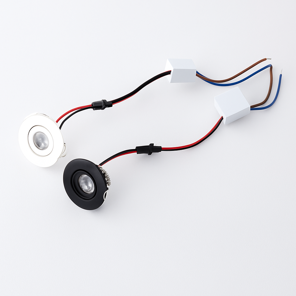 6 pièces Led Mini lumière vers le bas 3W 1W Dimmable Spot lumières encastrées AC85-265V plafonnier en aluminium 52mm - vue 9 sur 9