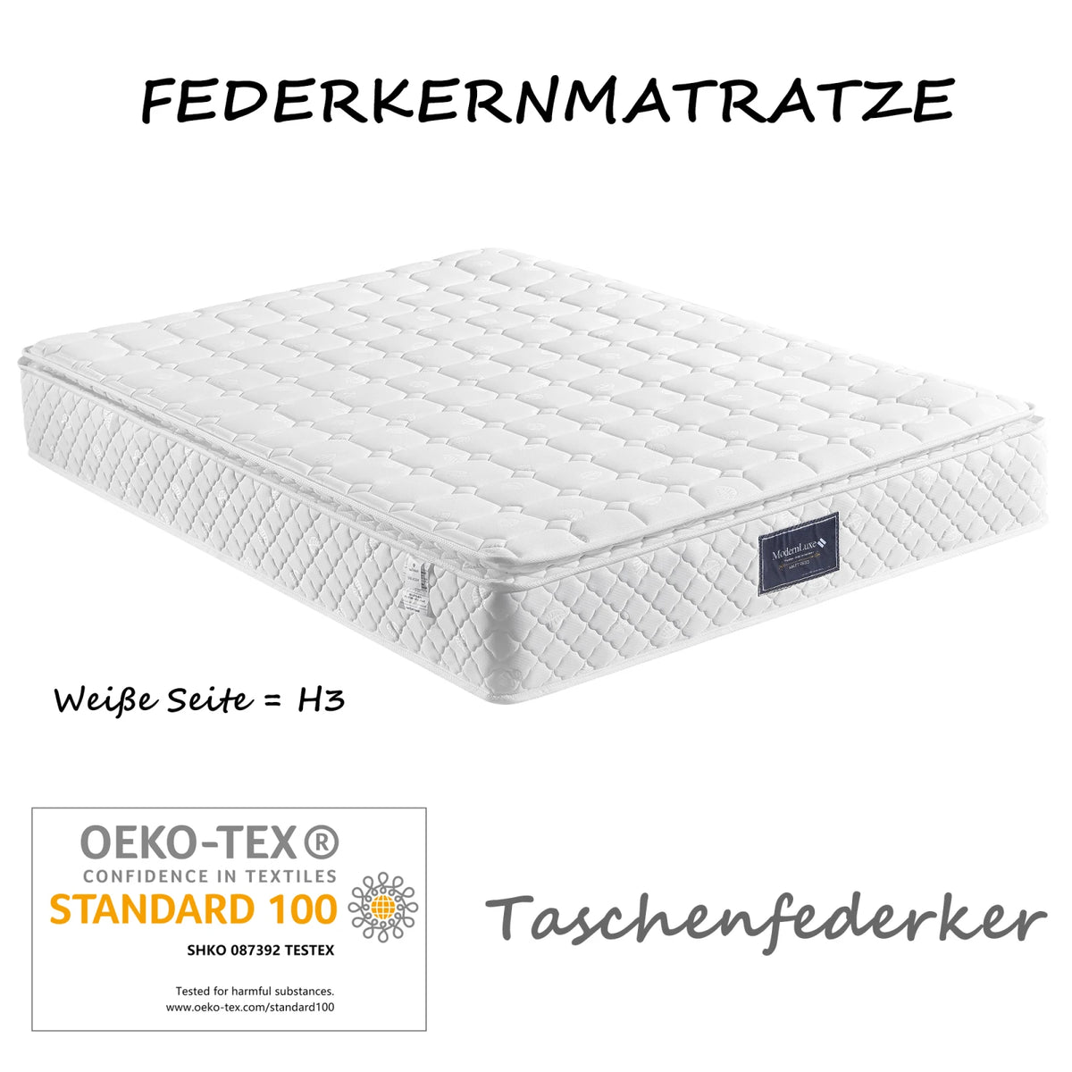 140x200cm Spring mattress,7zone cold foam mattress,pocket springs,microfiber cover topping,hardness level H3,25cm height