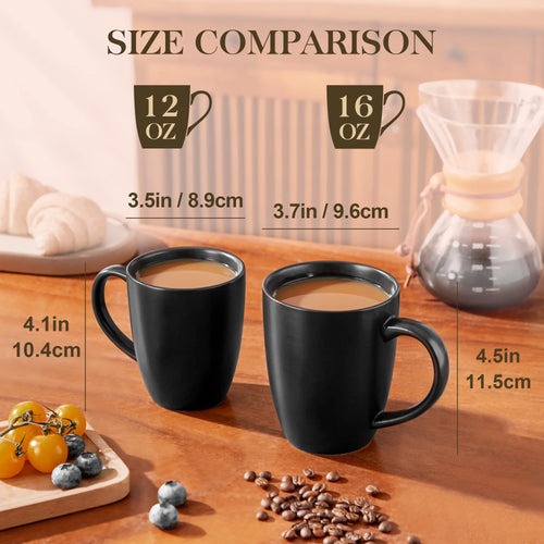 Ensemble tasses gres style marbre cafe cappuccino