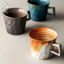 Tasse café céramique artisanale style vintage rustique