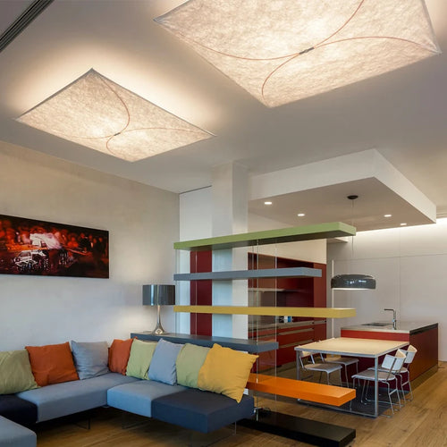 plafonnier design minimaliste pour décoration murale moderne