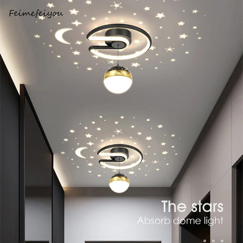 Moderner LED-Deckenleuchte für Innen- und Außendekoration - vue 3 sur 10
