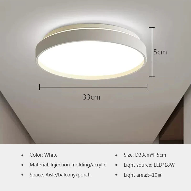 Moderner minimalistisch designter Deckenleuchte für elegante Inneneinrichtung