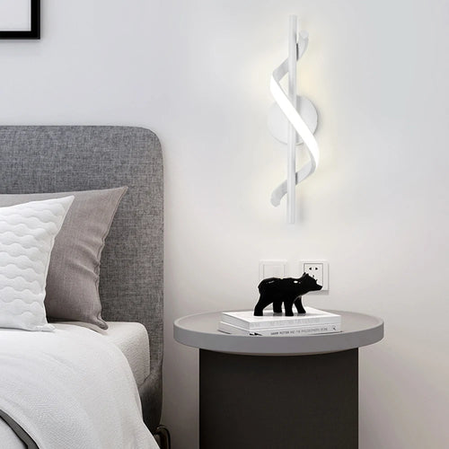 applique murale led nordique éclairage intérieur décoration moderne luxe - vue 5 sur 7