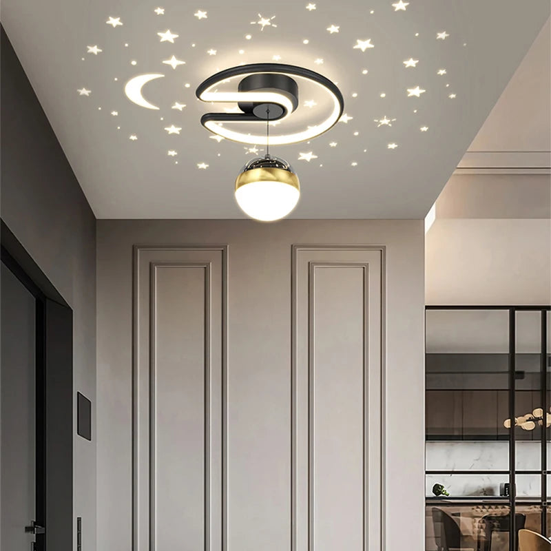Moderner LED-Deckenleuchte für Innen- und Außendekoration - vue 3 sur 10