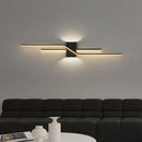 Applique murale LED modernes noir blanc maison intérieur éclairage applique murale