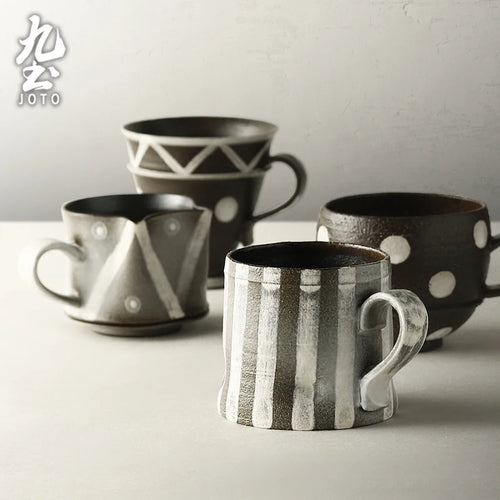 mug en céramique vintage rustique design ergonomique