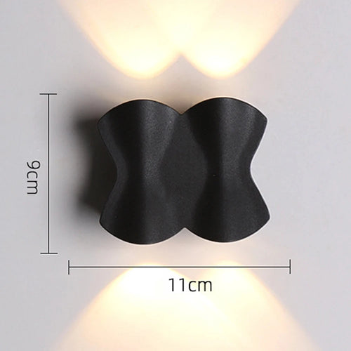 Dekorative LED-Wandleuchte für modernes Interieur