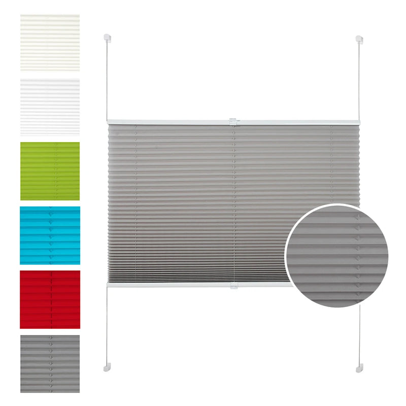 store plisse occultant easyfix sans percage pour fenetre