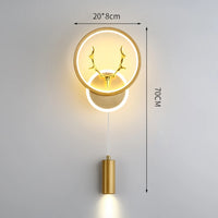lampe de chevet créative style nordique pour décoration intérieure