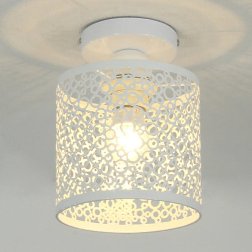 plafonnier design nordique en fer forgé pour décoration intérieure