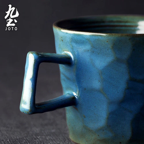Tasse café céramique artisanale style vintage rustique