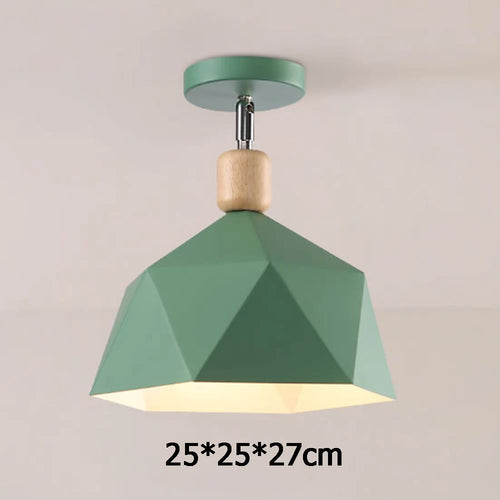 plafonnier vintage style industriel pour éclairage intérieur - vue 9 sur 9
