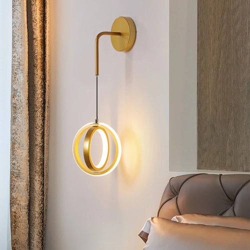 Moderne LED-Wandleuchte für elegante Wohnraumgestaltung - vue 6 sur 7