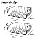 paniers de rangement suspendus en métal pour organisation polyvalente
