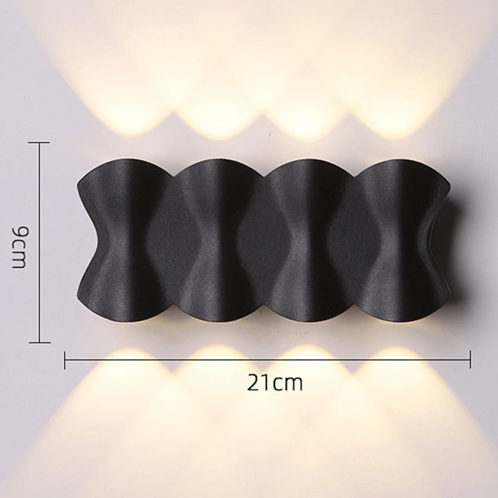 Dekorative LED-Wandleuchte für modernes Interieur - vue 11 sur 12