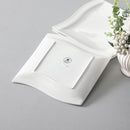 service assiettes ceramique motif floral ensemble 24 pieces