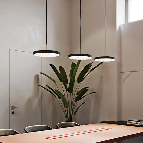 Suspension led moderne pour étude et salon