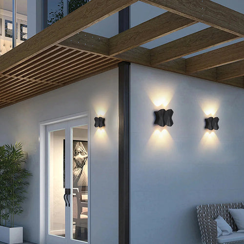 Dekorative LED-Wandleuchte für modernes Interieur - vue 5 sur 12