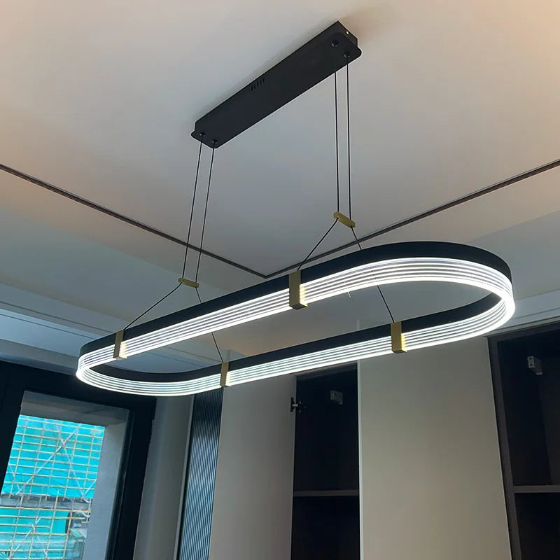 lustre design moderne pour espace créatif et convivial