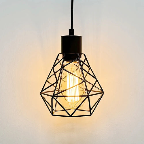 suspension industrielle loft style nordique en fer