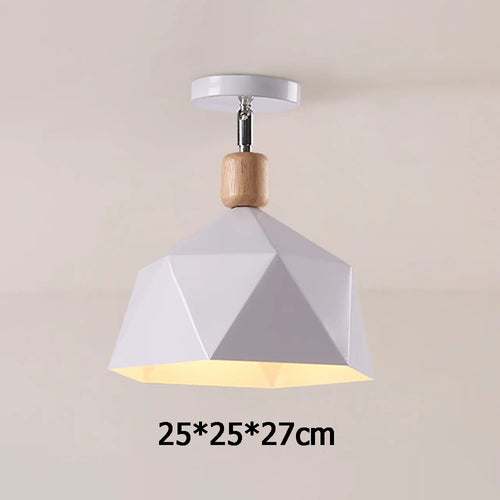 plafonnier vintage style industriel pour éclairage intérieur - vue 10 sur 9