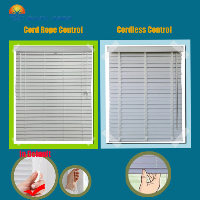 Store vénitien imitation bois pvc étanche pour fenêtre