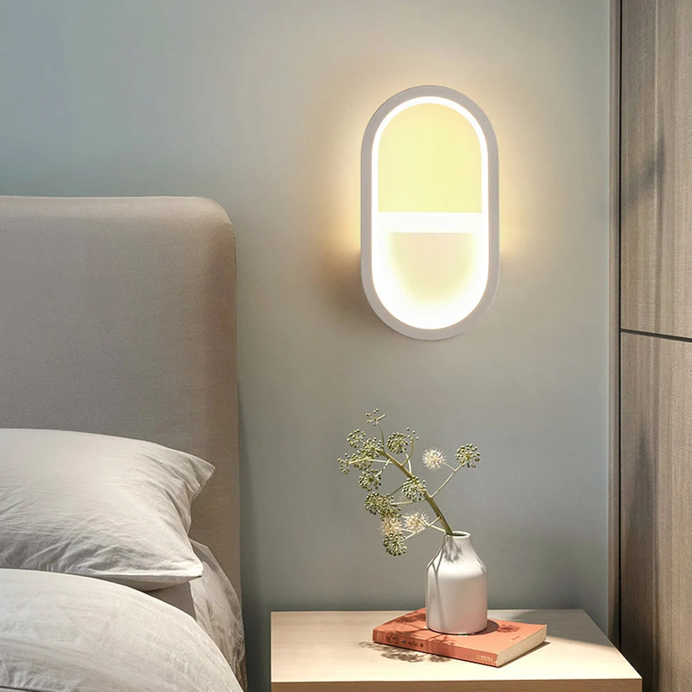 applique murale led nordique design moderne pour intérieur élégant - vue 6 sur 7