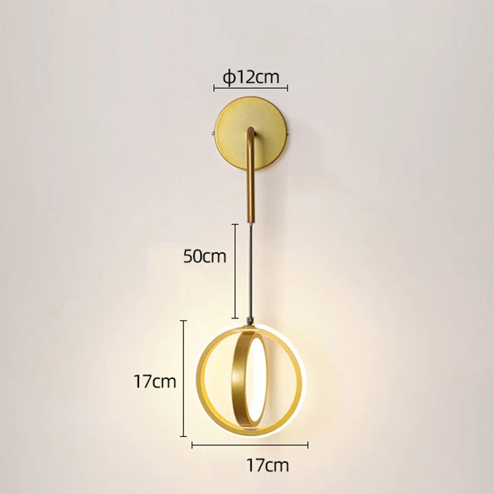 Moderne LED-Wandleuchte für elegante Wohnraumgestaltung