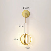 Moderne LED-Wandleuchte für elegante Wohnraumgestaltung