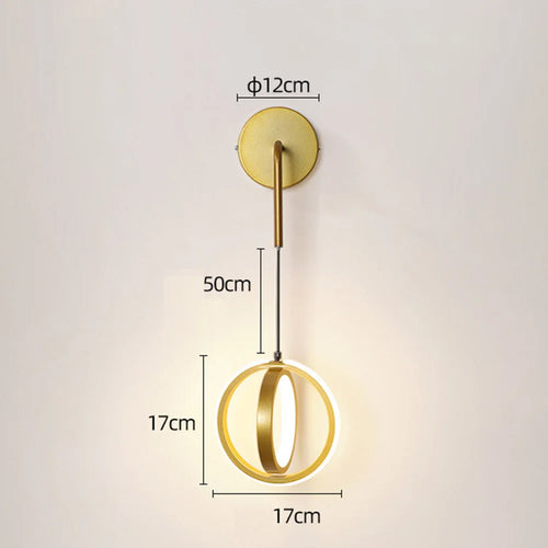 Moderne LED-Wandleuchte für elegante Wohnraumgestaltung