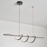 suspension à led moderne design à monter soi-même pour décoration intérieure