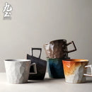 Tasse café céramique artisanale style vintage rustique
