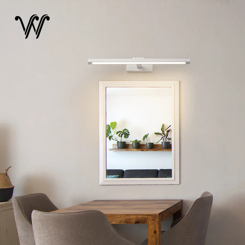 Moderne LED-Wandleuchte in Schwarz, Weiß, Gold oder Silber - vue 4 sur 11